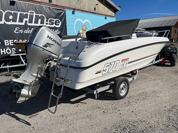 Micore 570CC Offshore Honda 90hk -11 -ENDAST 77 GÅNGTIMMAR