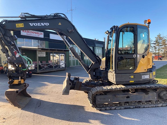 Grävmaskin Volvo ecr88d