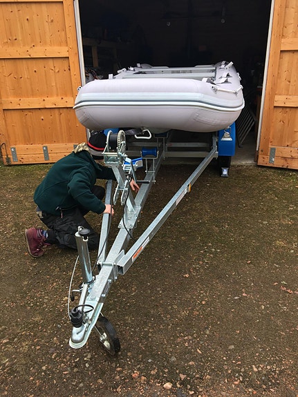 Ribbåt Kolibri KM-360DXL nytt med Trailer nytt 3 of 5