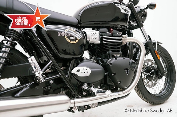 Triumph Bonneville T100 *KAMPANJ* Fri hemleverans gäller nya Triumph/BMW fordon 10 of 16