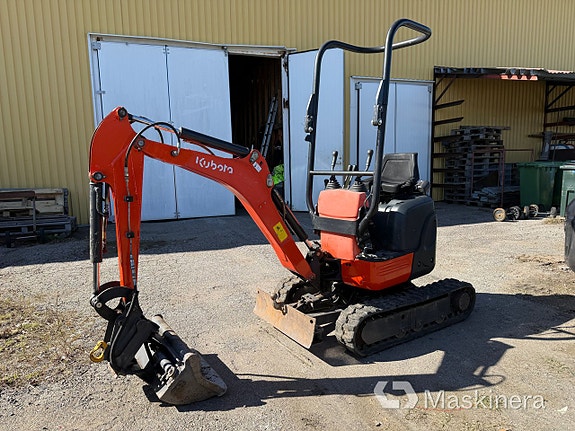 Grävmaskin Kubota U10-3 + Trailer