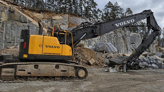 Volvo EC305C Höjdrivare dubbla aggregat