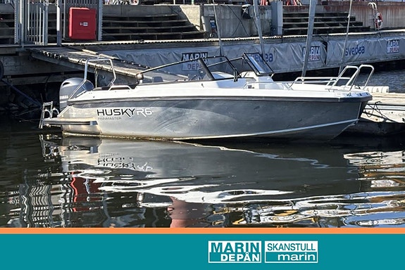 Husky R6 med Yamaha F130 - 2018