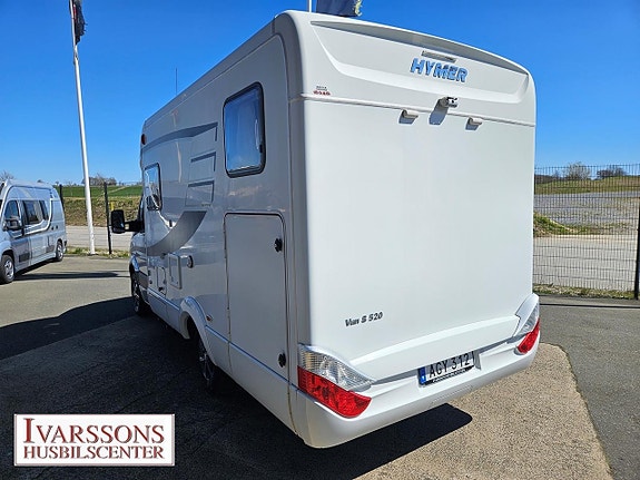Hymer Van 520 S / Endast 6.37m / Enkelsängar / Mercedes / Automat 3 of 5