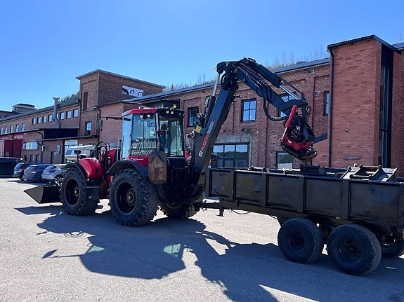 Huddig 1260 C med vagn och redskap 4 of 18