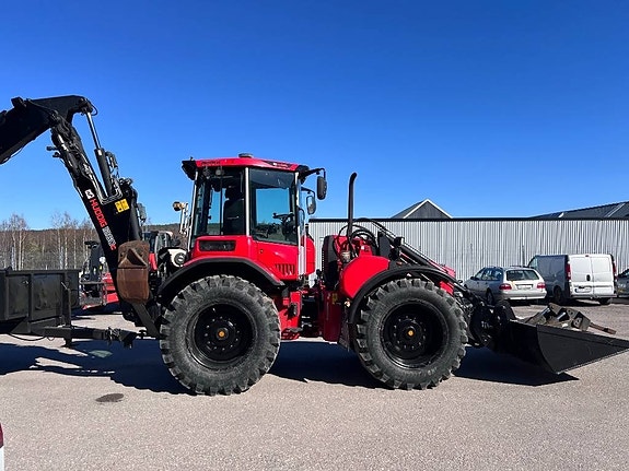 Huddig 1260 C med vagn och redskap 6 of 18
