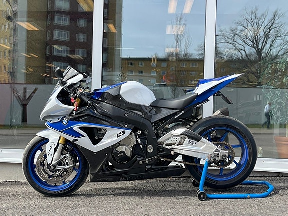 BMW Motorrad HP4 S1000RR Competition Nr 0016 Akrapovic Kolfiber Nya däck