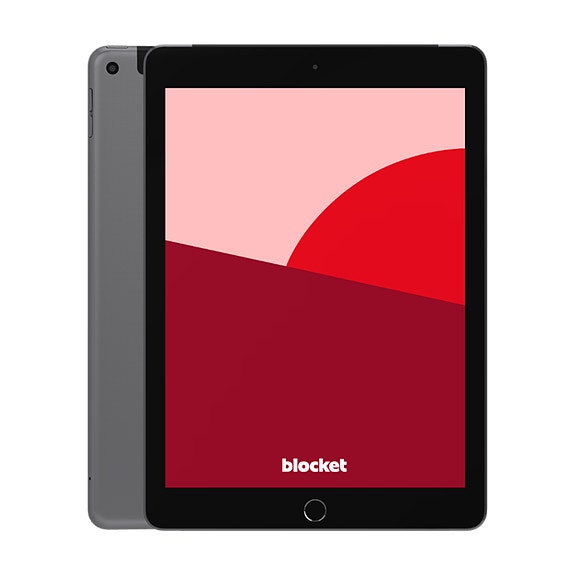 Apple iPad 9.7" (2018) (6.gen) - 32 GB - Grå - 4G - Grade A