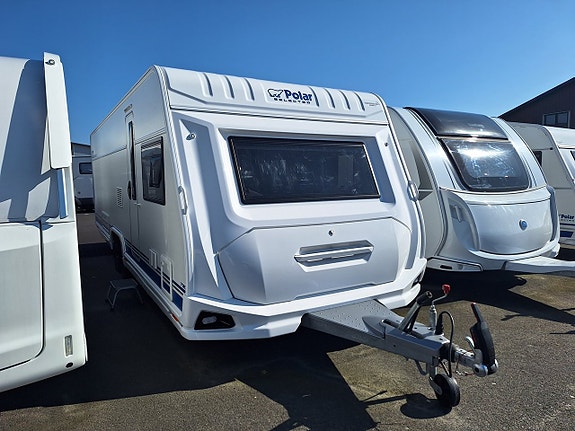 Polar Selected 730 BQDA Queenbädd, Dusch, AC, Nytt Tält