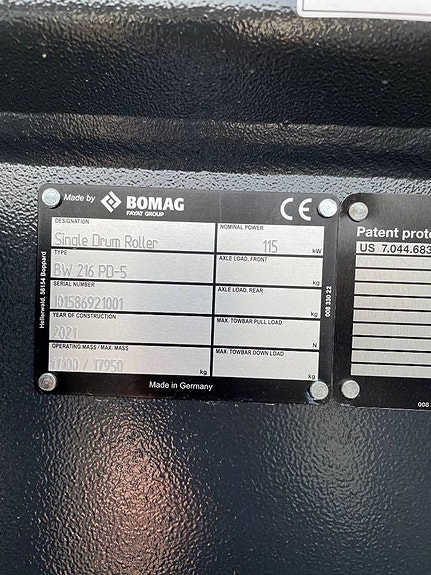 Bomag BW 216 PD-5 5 of 5