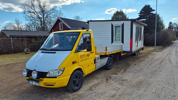 BE-Ekipage MB Sprinter med vändskiva + Maskintrailer Hotra