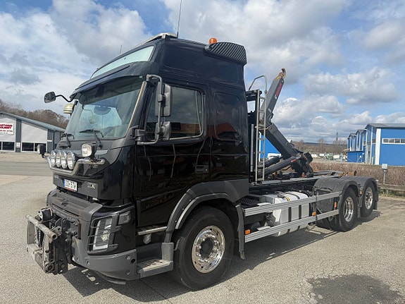Volvo FMX460 6x2 lastväxlare | Plogutr | Euro 6 | Lågmil
