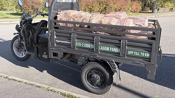 Övriga Lagom Panda Elfordon / Flakmoped / Lastare Tyst packmoped för trädgård. Smidigare än fyrhjuling 17 of 20
