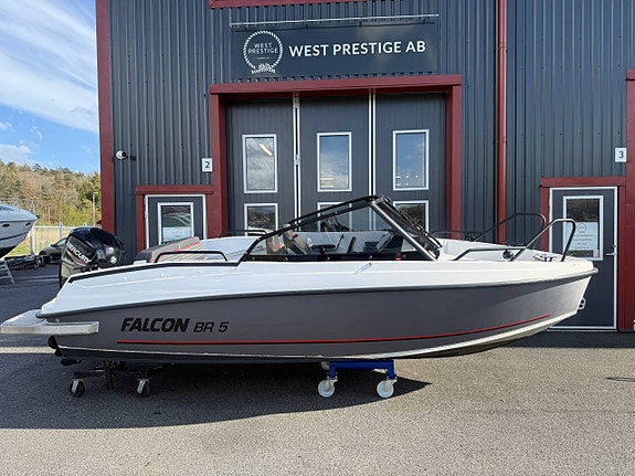 Falcon BR 5 -2022 med Mercury F80 EFI – Endast 30 gångtimmar