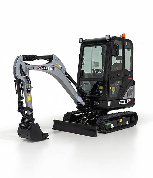 Carter CT18-8BL Yanmar 3 års garanti + 4 skopor KAMPANJ