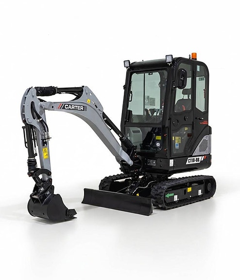 Carter CT18-8BL Yanmar 3 års garanti + 4 skopor KAMPANJ