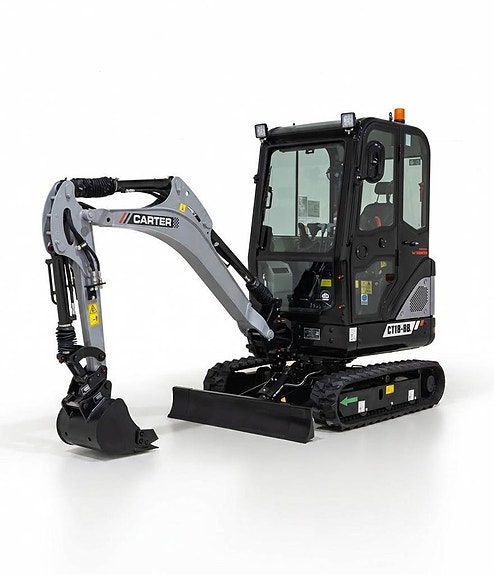 Carter CT18-8BL Yanmar 3 års garanti + 4 skopor KAMPANJ