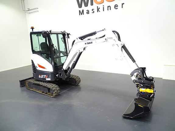 Bobcat E27Z Nya redskap! Engcon EC204/ Grip / Microprop MIG2 3 of 5