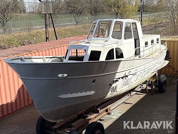 Stålbåt 12m - Vabis motor