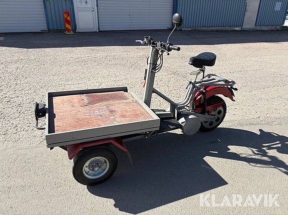 Flakmoped Norsjö Carrier Electric & Moped Kymco Agility Wide