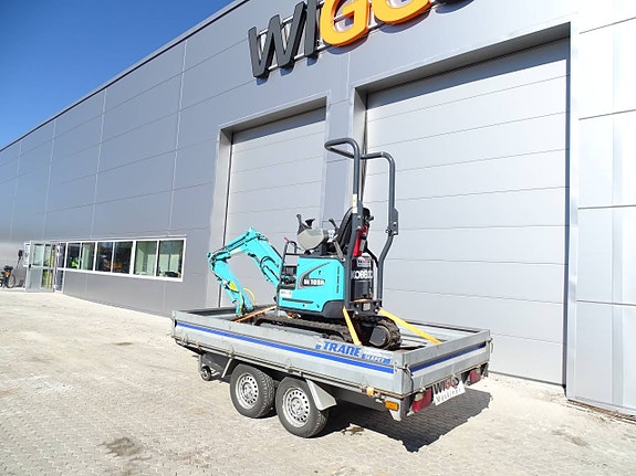 Kobleco SK10SR-2E / Tiltfäste S30 / 3st Skopor / Trailer 3 of 5