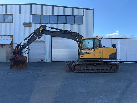 Grävmaskin Volvo Ec140cl Rotortilt Centralsmörjning