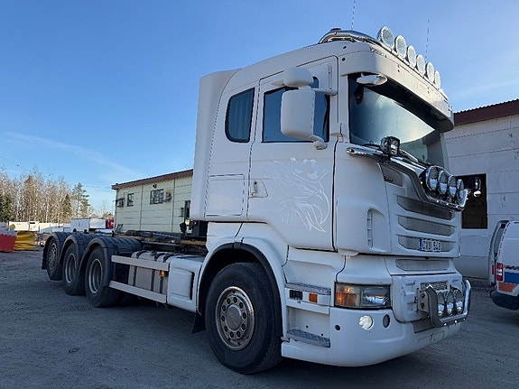 Scania R480LB8X4*4HSA Lastväxlare Tridem