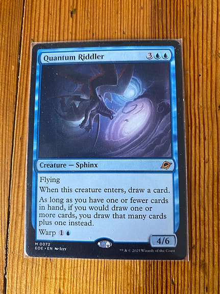 Magic The Gathering Quantum Riddler