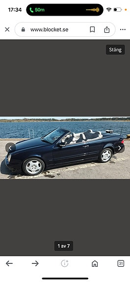 Mercedes-Benz CLK230 3 of 5