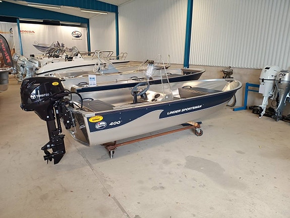 Linder 400 styrpulpet / Tohatsu 20hk / 2026