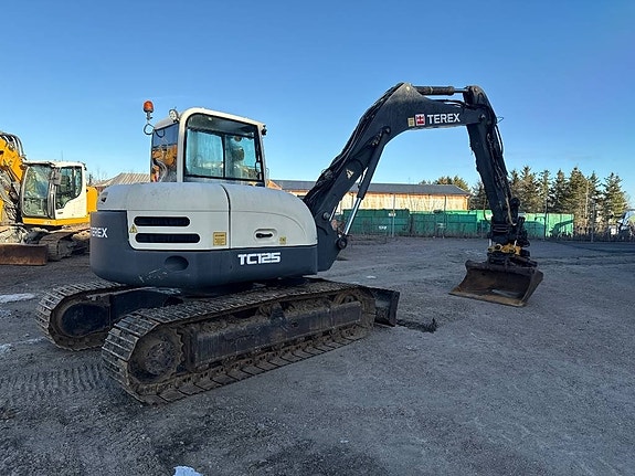 Terex TC 125 Rototilt Grip C-Smörj 4 of 8