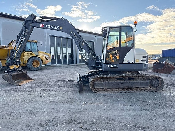 Terex TC 125 Rototilt Grip C-Smörj 2 of 8