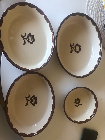 Gustavsberg "Allmoge" – 4 st