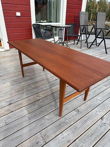 Vintage teak soffbord, klassisk skandinavisk design