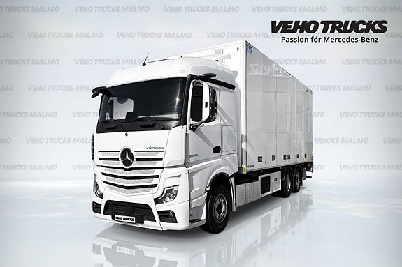 Mercedes-Benz Actros 2553 L Trp. Skåp, Kyl och Frys s Bommar