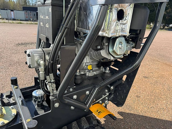 Självlastande minidumper TD800, B&S 13,5hp, nu ingår snöplog 11 of 11
