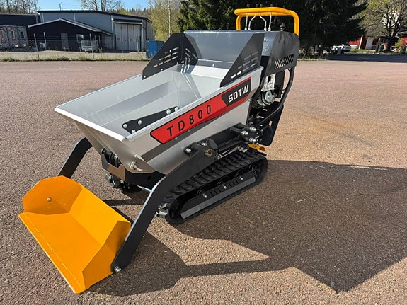 Självlastande minidumper TD800, B&S 13,5hp, 800kg