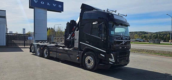El kranväxlare Hiab Volvo FM 8x4 3 of 12