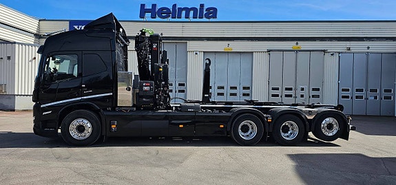 El kranväxlare Hiab Volvo FM 8x4 7 of 12