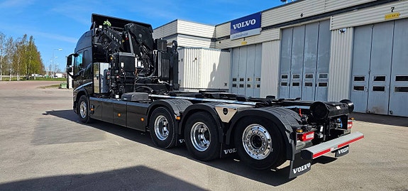 El kranväxlare Hiab Volvo FM 8x4 6 of 12