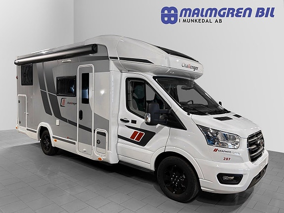 CHALLENGER 287GA Graphite Edition 165hk AUTOMAT Långbäddar 5-Sits