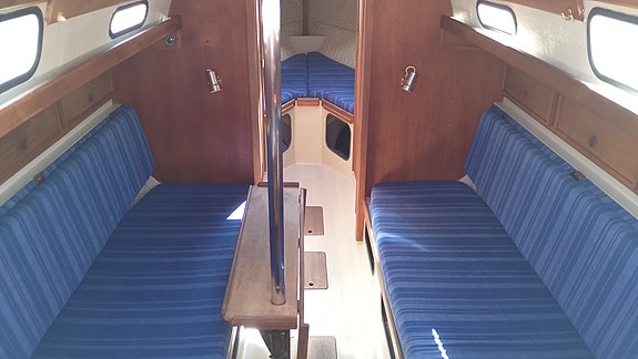 Allegro 27 med NY MOTOR & NYA SEGEL 5 of 7