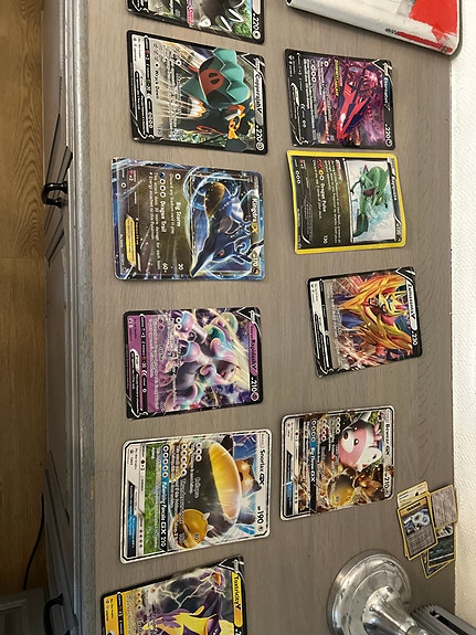 Pokemon kort V GX EX holo blandning