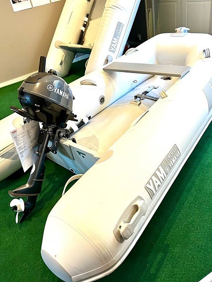 YAM275Air med Yamaha 2,5hk - omgående leverans