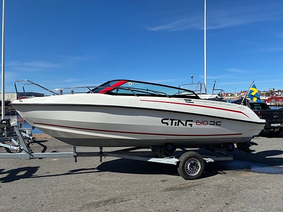 Sting 610 Dc | Evinrude G2 150 hk | 2017/120h | Båtvagn 3 of 9