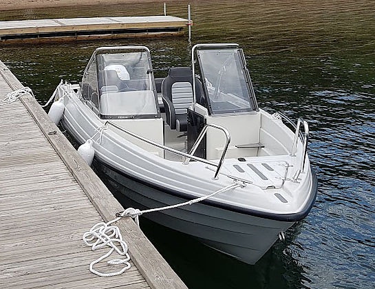 Therhi 475 BR 50 hk Tohatsu fyrtakt 2 of 3