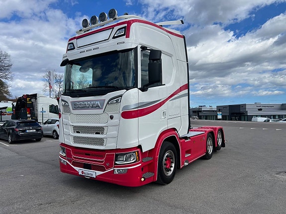 Scania S 660 6x2 Dragbil Full Boggie, Euro 6