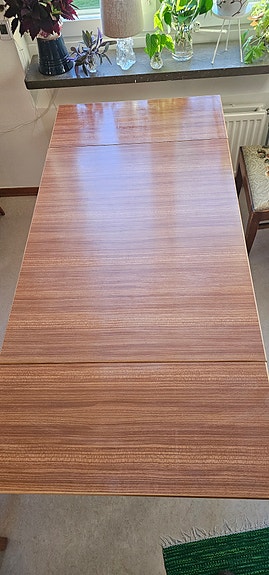 Perstorp Matbord Bord Köksbord Utdragbart Iläggsskivor Retro