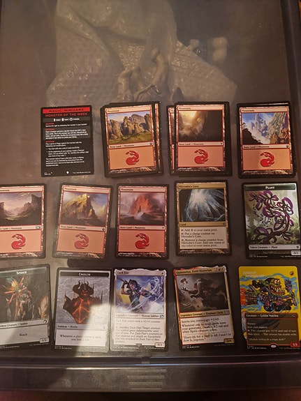 Magic the Gathering blandade kort