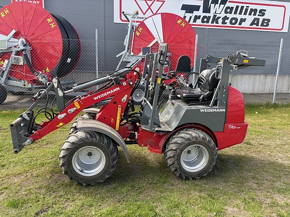 Weidemann 1160 med EPS-tak SMS/trima 4 of 5